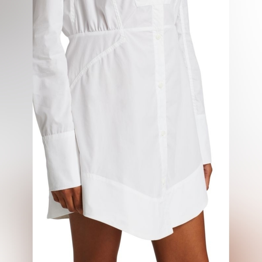 Rag & Bone Victorine Collarless Shirtdress - Picture 3 of 8
